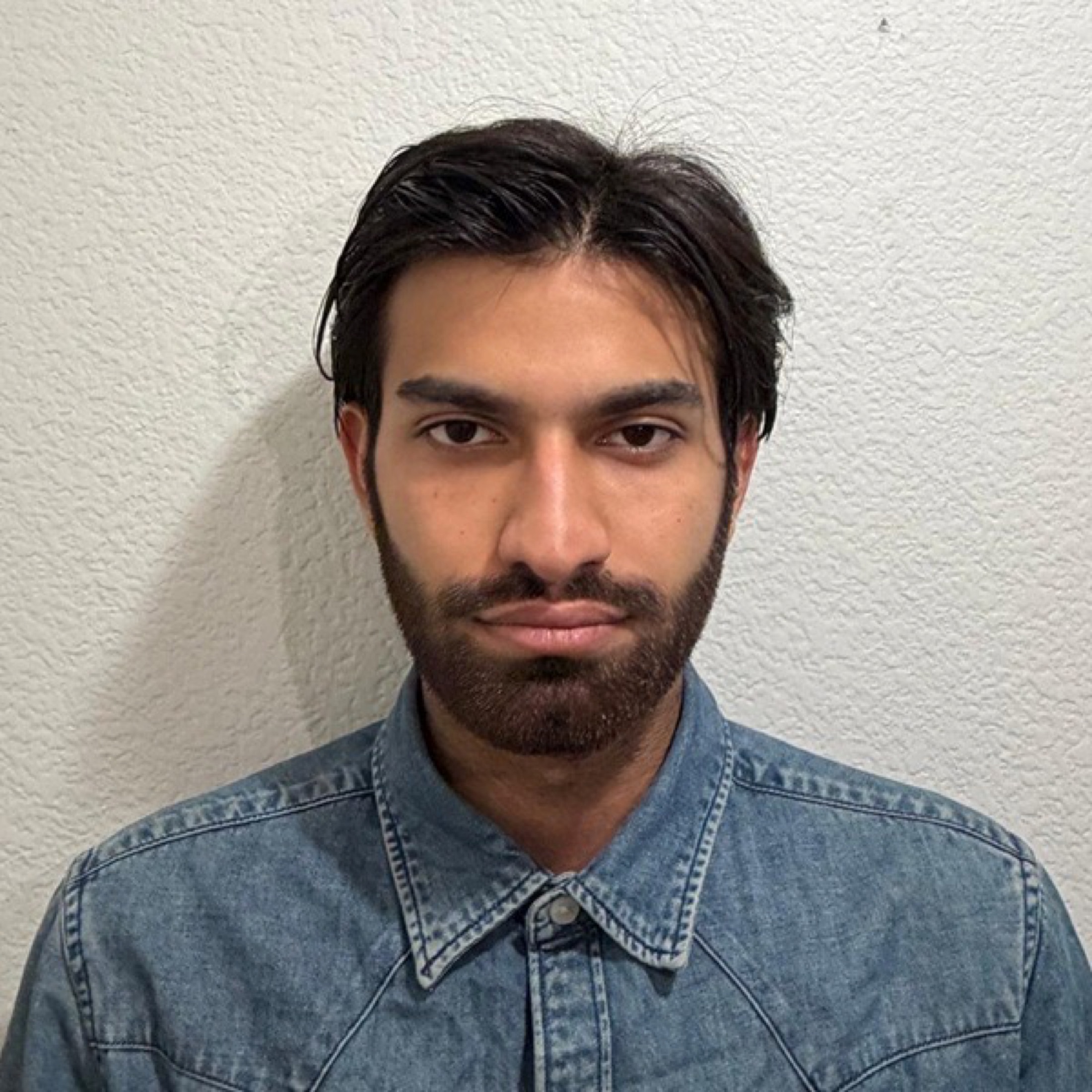 Kartikeya portrait in denim
