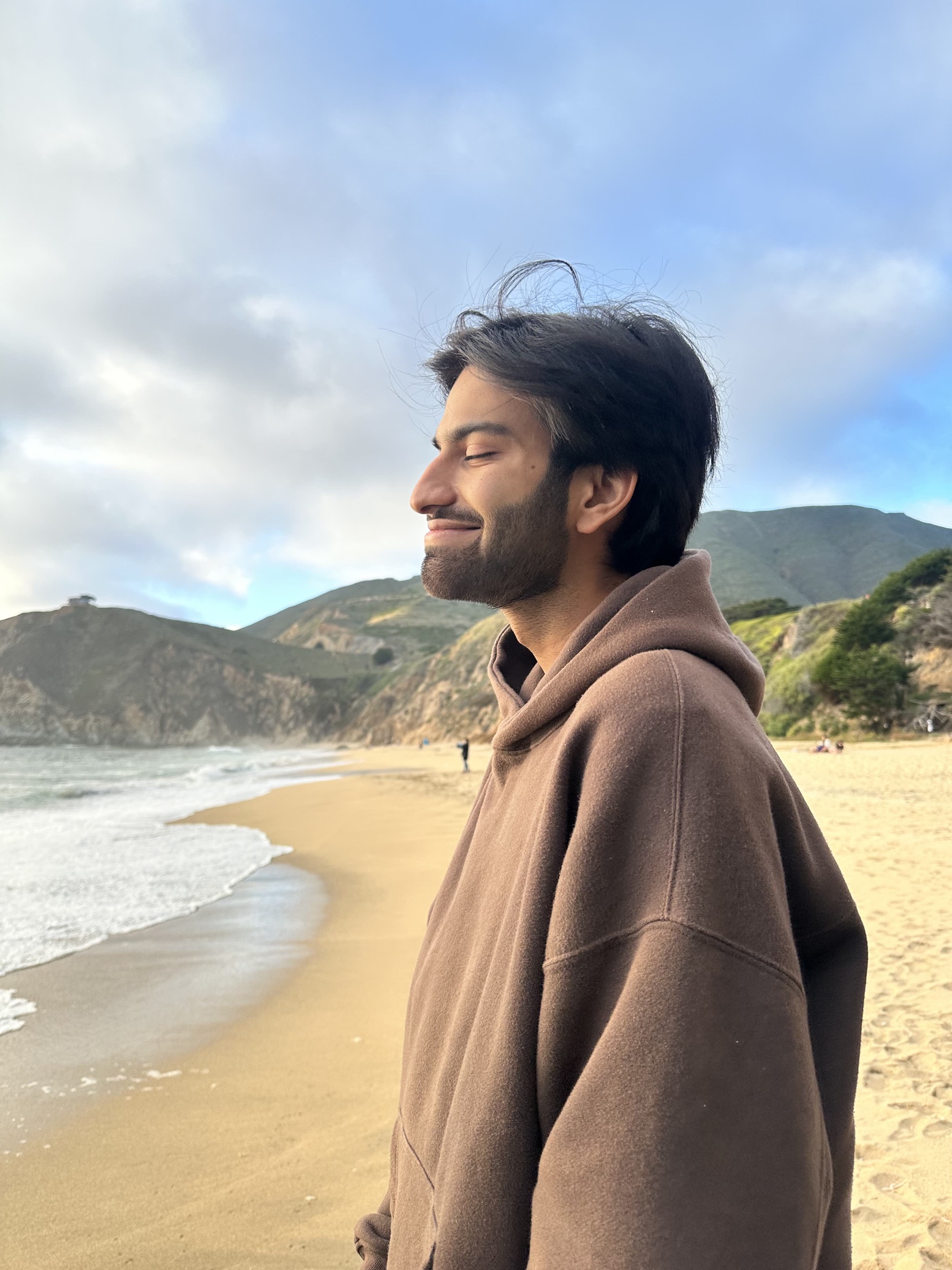 Kartikeya by the ocean